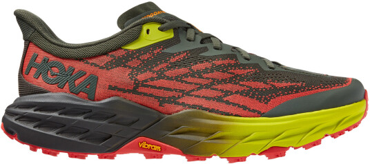 Hoka Speedgoat 5 Wide Herre Tfst/Thyme/Fiesta 45 1/3