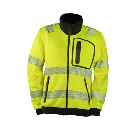 Dimex Y+ Hi-VIS strikket jakke, gul, stk, SDM-4355Y+ XXL