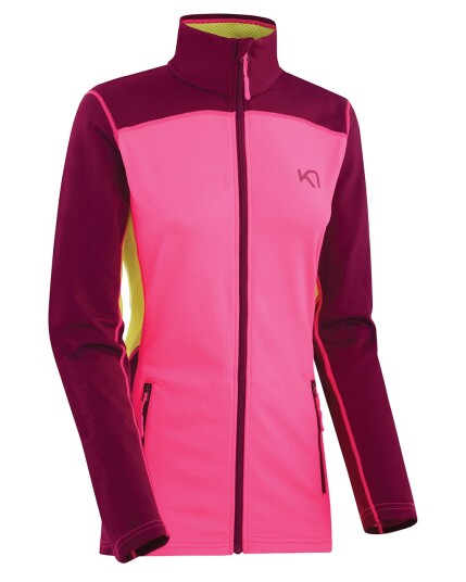 Kari Traa Kaia F/Z Fleece W Kpink (Storlek XS)