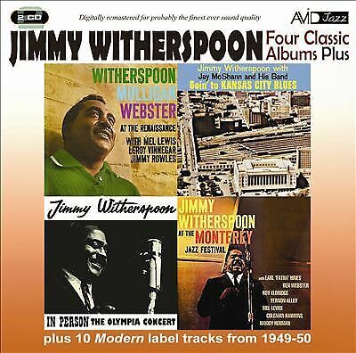 MediaTronixs Jimmy Witherspoon : Four Classic Albums Plus: Goin’ to Kansas City Blues/At the Pre-Owned