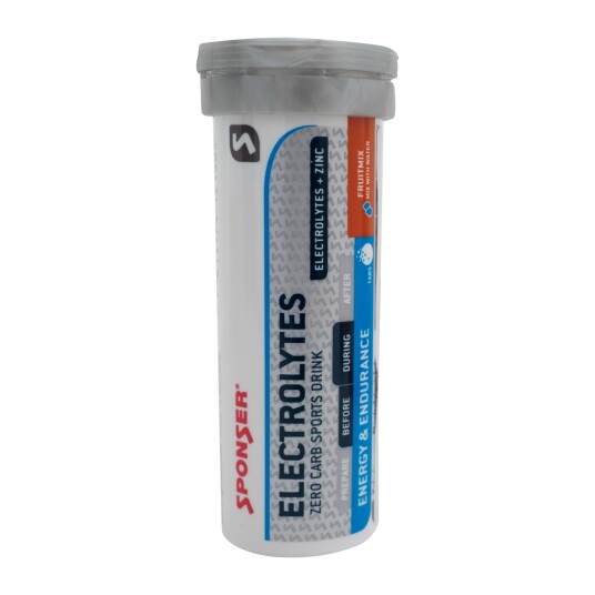 Sponser Electrolytes Fruitmix, sportsdrikk 45 g. Multi