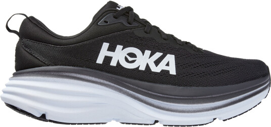 Hoka Bondi 8 Wide Herre Bwht/Black/White 46 2/3