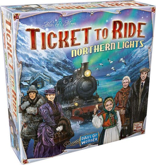 Ticket to Ride: Northern Lights (Nordisk utgave) - Brettspill fra Outland