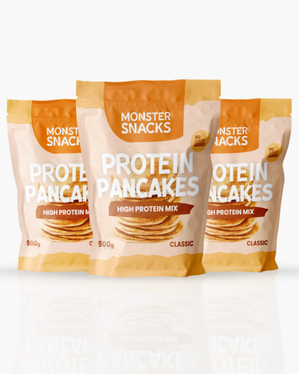 Monster Protein Pancakes 3x500g - Classic - TREPAKNING!