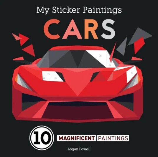 My Sticker Paintings: Cars av Logan Powell