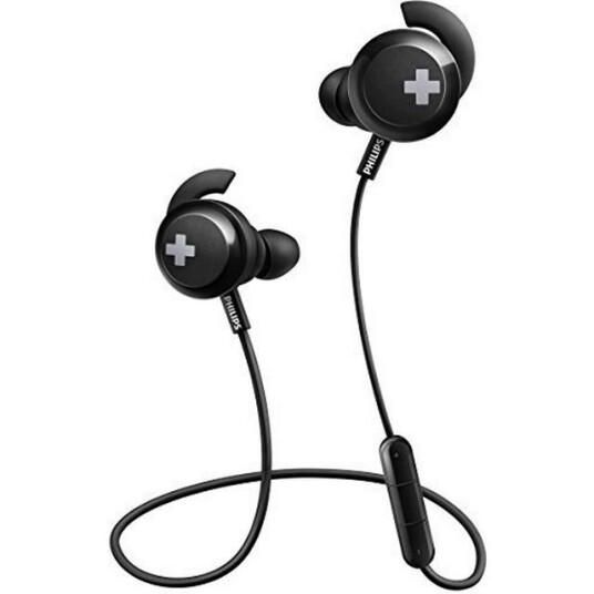 Philips SHB4305BK Bluetooth Sportsøretelefoner Svart