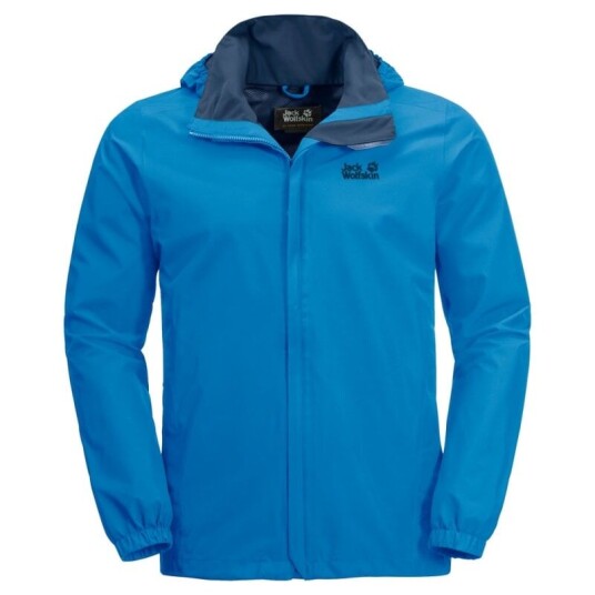 Jack Wolfskin Men's Stormy Point Jacket (2021) Blå S Man