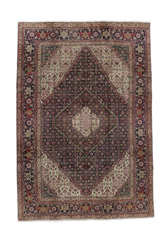 Håndknyttet. Opphav: Persia / Iran Persisk Tabriz Teppe Teppe 198X289 Svart/Brun (Ull, Persia/Iran)