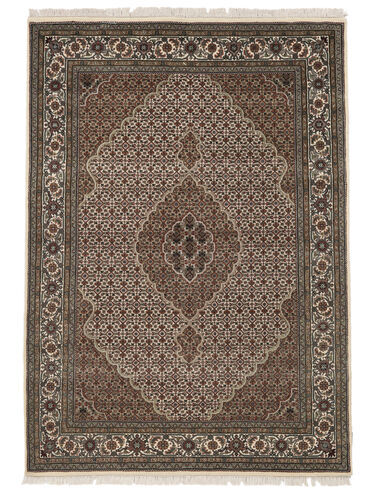 Håndknyttet. Opphav: India Tabriz Royal Teppe Teppe 166X236 Brun/Svart ( India)