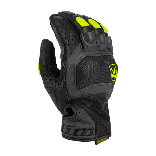 KLIM MC-Hansker  Badlands Aero Pro Kort Svart - Hi-Vis