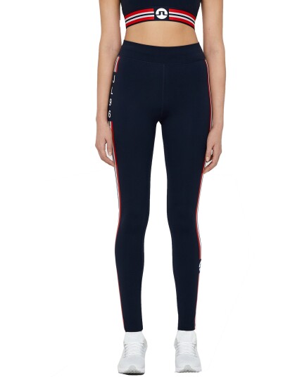 J.Lindeberg Elaina Compression Poly Tights W JL Navy (Storlek M)