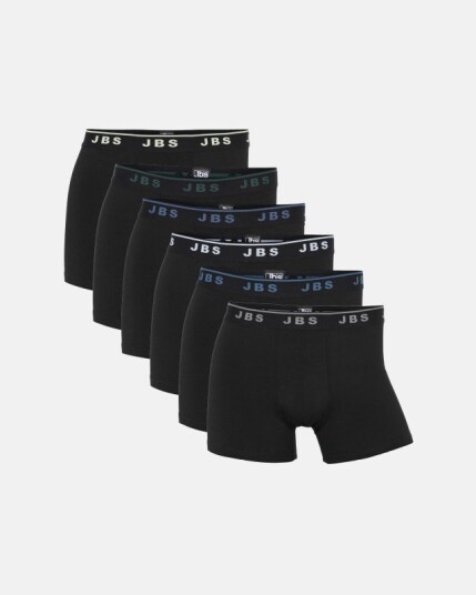 6-pakk boxers | GOTS bomull | hvit