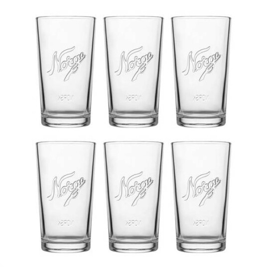 Hadeland Glassverk Kj?kkenglass 400ml 6pk Norgesglasset