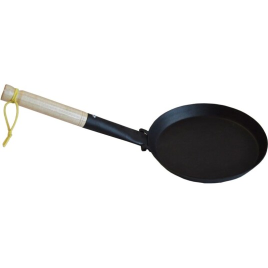 Hällmark Fry Pan 21 cm OneSize, Black/Wood