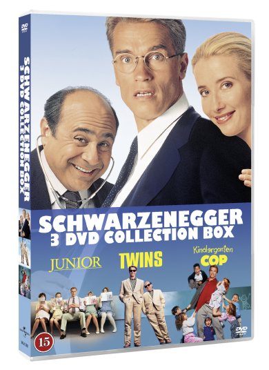 Schwarzenegger 3Pack (Twins / Kindergarten Cop / Junior) DVD