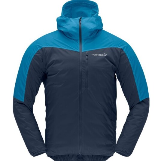 Norröna Falketind Aero60 Hood M's Hawaiian Surf/Indigo Night M