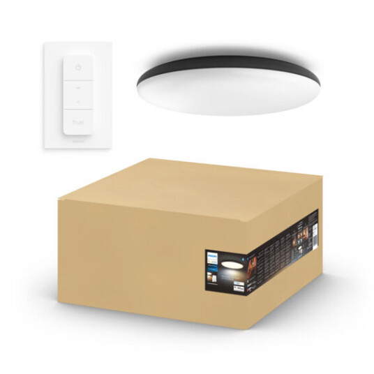 Philips Hue WA Cher Taklampe Sort - 60647