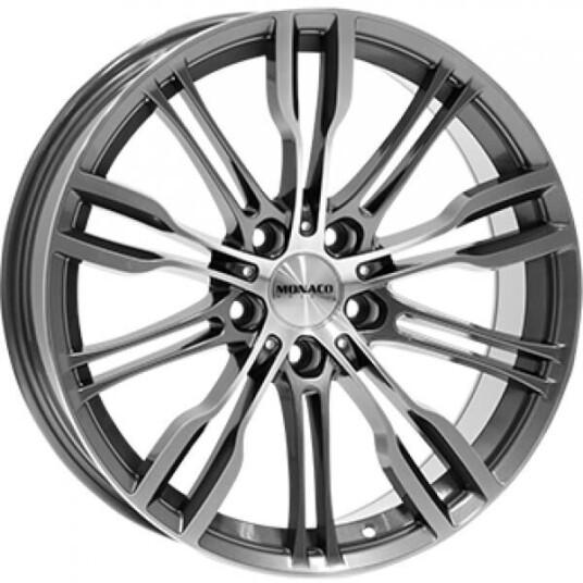 Monaco Gp8 Anthracite  Polish 8x19 5x120 ET42 B72.6