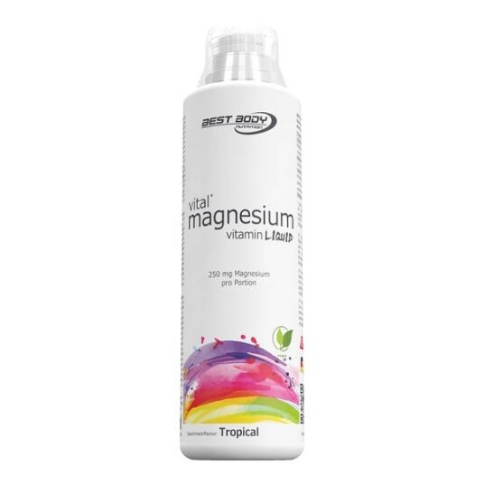 Best Body Nutrition Flytende Magnesium Vitamin - 500 Ml