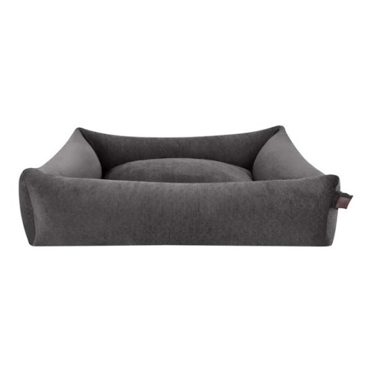 Fantail hundeseng Snug Mellow Smoke Gray, Str M: 100 x 80 cm