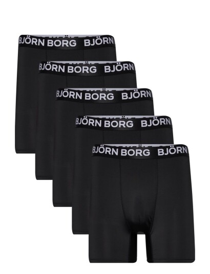 Björn Borg Performance Boxer 5P Black Björn Borg MULTIPACK 1 S , M , L , XL , XXL