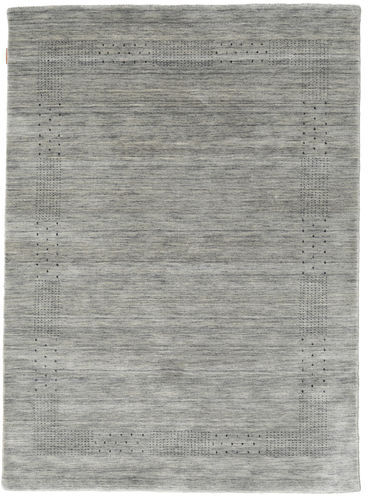 Håndknyttet. Opphav: India 140X200 Loribaf Loom Fine Beta Teppe - Grå Teppe Moderne Grå (Ull, India)