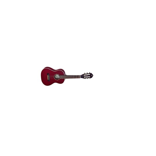 Ortega Guitars Ortega R121-1/4wr Klassisk Gitar 1/4 Gloss Wine Rød