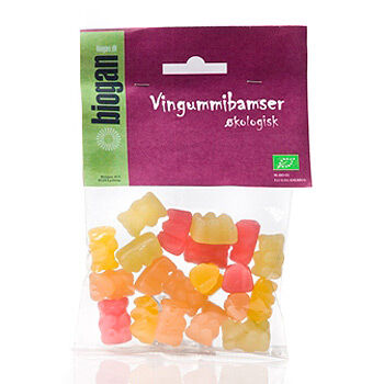 Biogan Gummibamser Gelantinfri Ø 75g