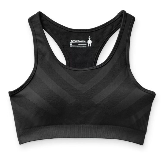 Smartwool Women's Merino Sport Seamless Racerback Bra Sort M Woman