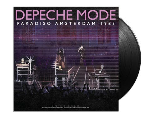 Depeche Mode  Paradiso Amsterdam 1983 Live Radio Broadcast  LP/Vinyl