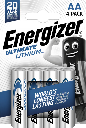 Energizer Batteri Ultimate Lithium AA L91 4 pk Energizer - 6252702