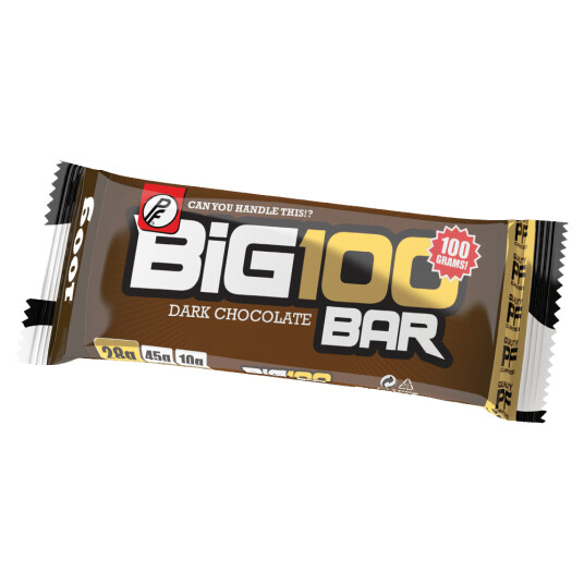 Proteinfabrikken PF Big 100 Bar, proteinbar 100g dark chocolate