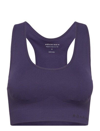 Röhnisch Seamless Soft Rib Sportsbra Purple Röhnisch BLACKCURRANT