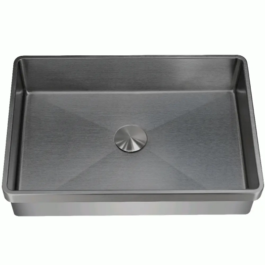 Lavabo High Nedfelt Servant 470x320x110 mm, PVD Shadow