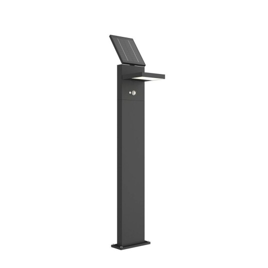 Lucande Solcelle-LED-veilampe Silvan med sensor, 100 cm