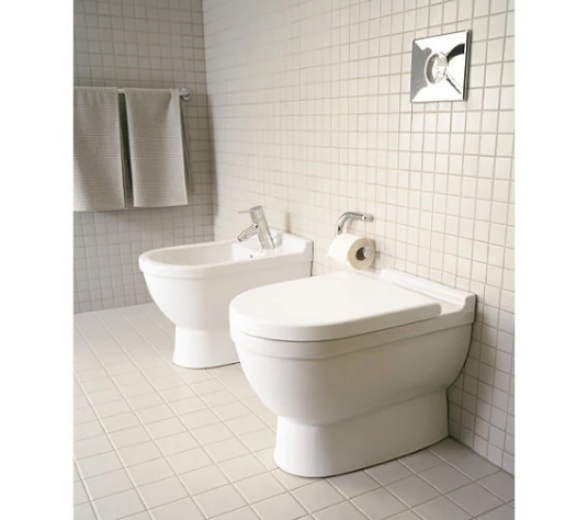 Duravit Starck 3 Gulvstående toalett 360x560 mm. Universalt avl., WonderGliss