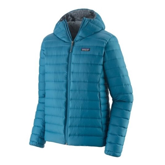 Patagonia M's Down Sweater Hoody Wavy Blue M