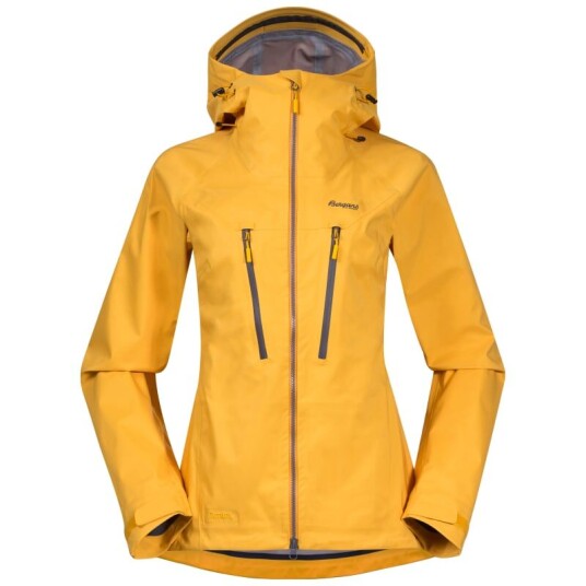 Bergans Women's Cecilie 3L Jacket XS, Light Golden Yellow/Golden Yellow