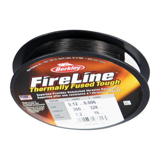 Berkley Fireline 300m Smoke, multifilament 0,12mm Smoke