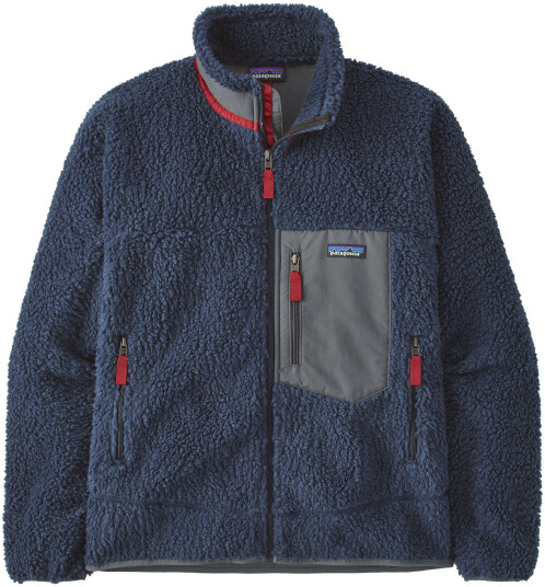 Patagonia Classic Retro-X Jacket Herre New Navy W/Wax Red M