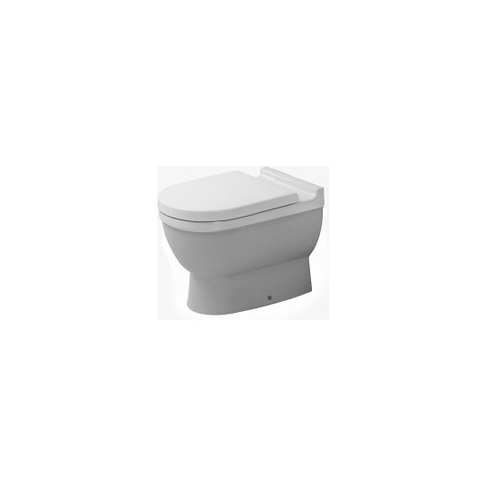 Duravit Starck 3 Gulvstående toalett 360x560 mm, Hvit med HygieneGlaze