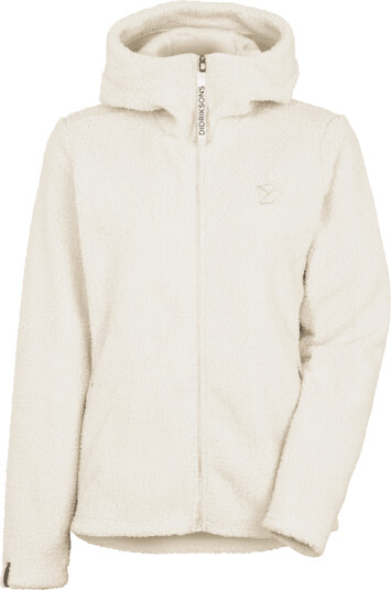 Didriksons Women's Anniken Full Zip 2 42 , Shell White