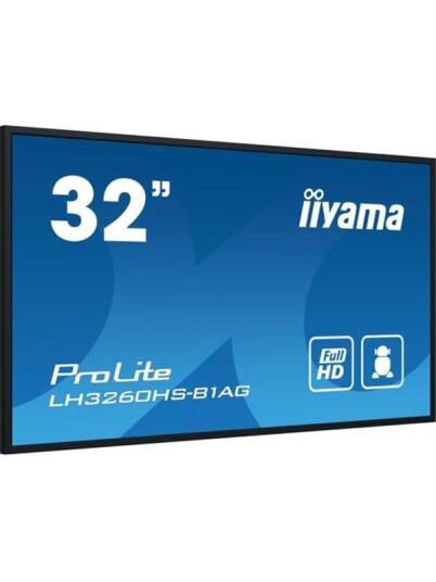 iiyama ProLite LH3260HS-B1AG 32" Class (31.5" viewable) LED-backlit LCD display - Full HD - for digital signage