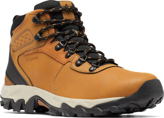 Columbia Montrail Columbia Men's Newton Ridge Plus II Waterproof Elk/Black Elk Black 42.5