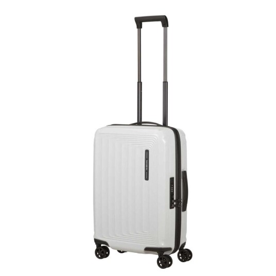 Samsonite NUON utvidbar Kabin koffert 55 cm Metallic White