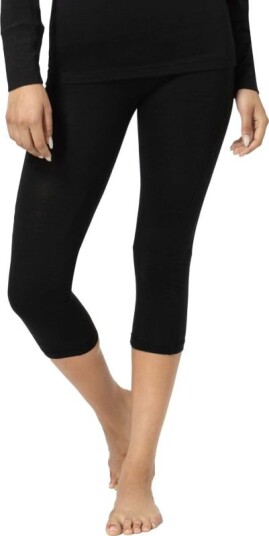 super.natural Women's Tundra175 Tight S, Jet Black