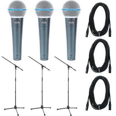 Shure Beta 58 Triple Bundle