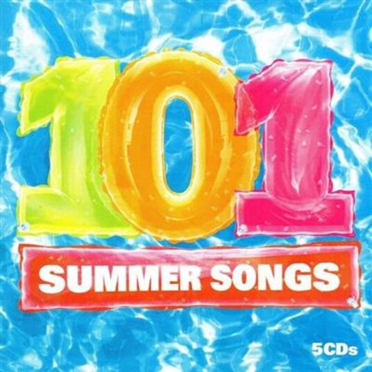 101 Summer Songs 5CD Diverse Artister