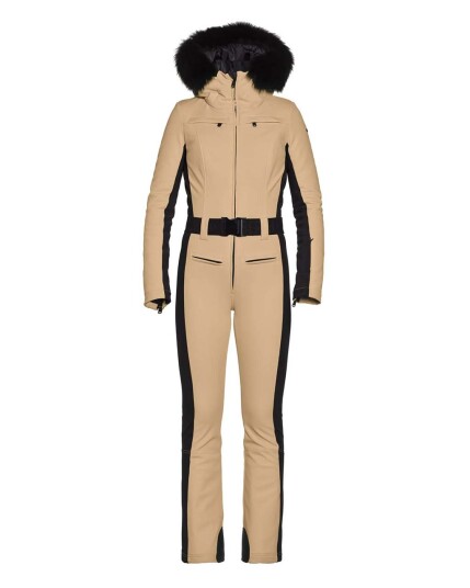 Goldbergh Parry Jumpsuit Faux Fur Long W Latte (Storlek 34)