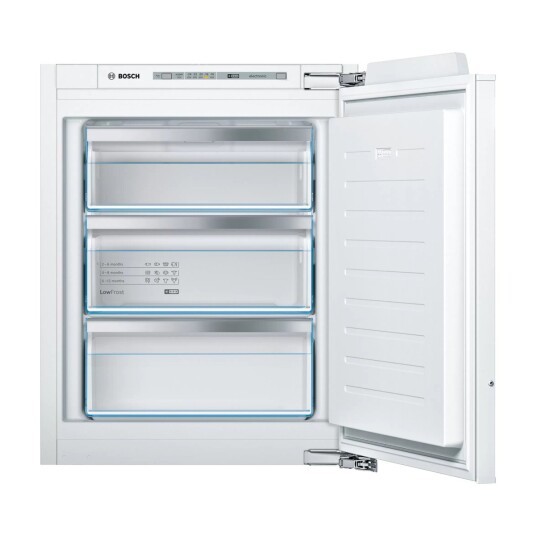 Bosch Serie   6 GIV11AFE0 - Fryser - stående - innebygd - bredde: 55.8 cm - dybde: 54.5 cm - høyde: 71.2 cm - 72 liter - Klasse E